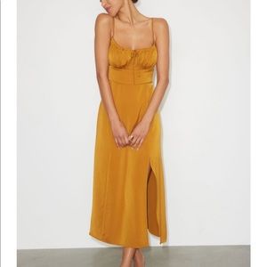 BNWT Dynamite Ruched Maxi Dress